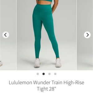 Lululemon Wunder Train High-Rise Tight 28"